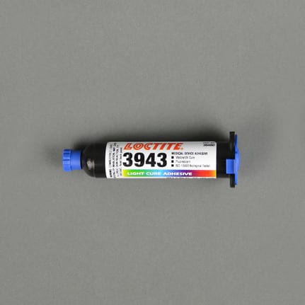 漢高樂(lè )泰 3943光固化醫療器械膠粘劑 透明 25毫升 注射器