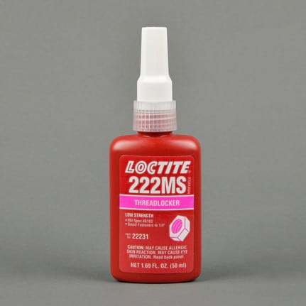 漢高樂(lè )泰 222MS 螺紋鎖固劑厭氧膠 紫色 50毫升 瓶裝