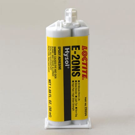 漢高樂(lè )泰 Hysol E-20NS 環(huán)氧膠 50毫升 卡筒包裝